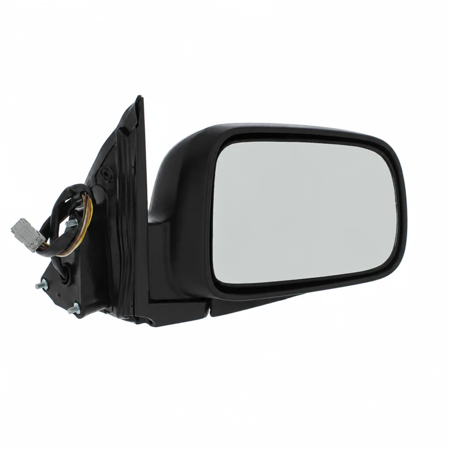 Honda CR-V Right Heated Power Folding Complete Mirror Unit, Paintable - Black (2002–2007) — photograph 3