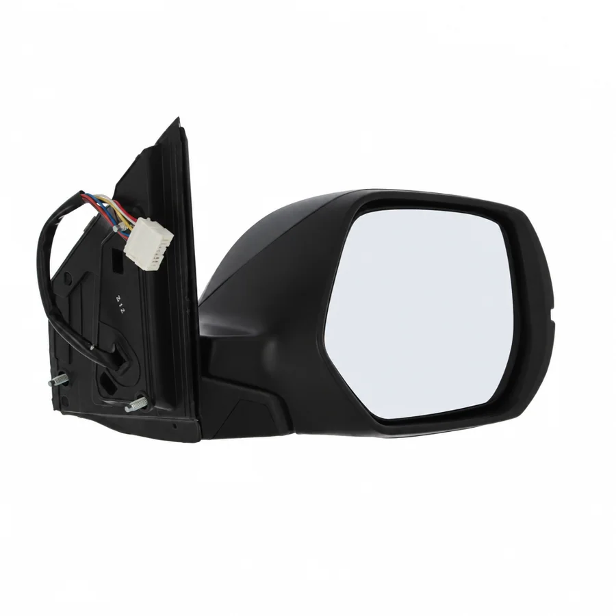 Honda CR-V Right Heated Power Folding Complete Mirror Unit, Primed (2012–2019) — photograph 2