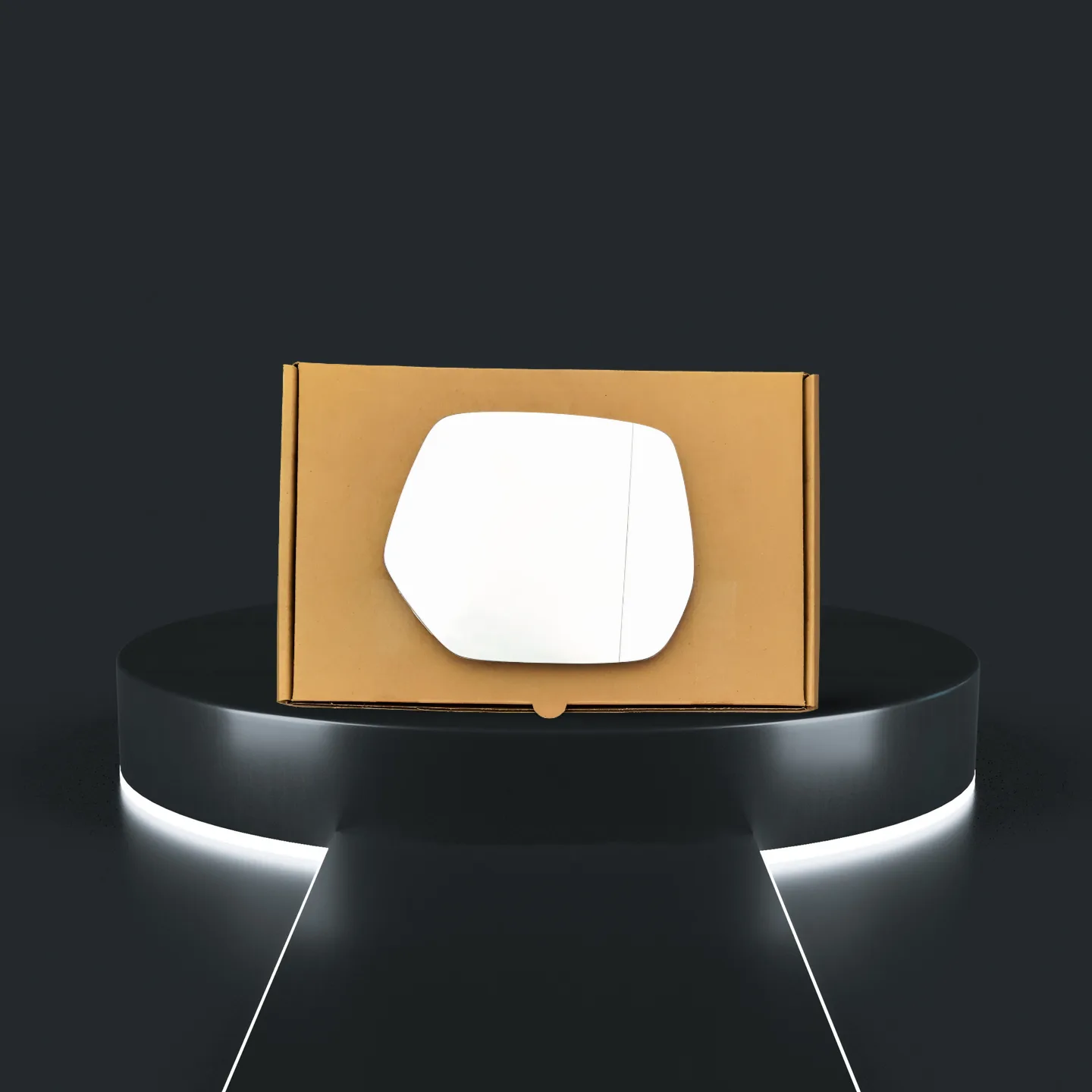 Honda CR-V Right Wide Angle Stick-on Mirror Glass (2007–2012)