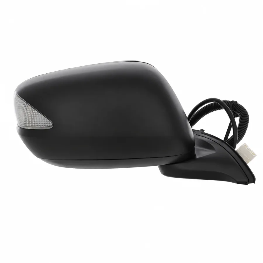 Honda Jazz Right Electric Complete Mirror Unit, Paintable - Black (2008–2016) — photograph 2