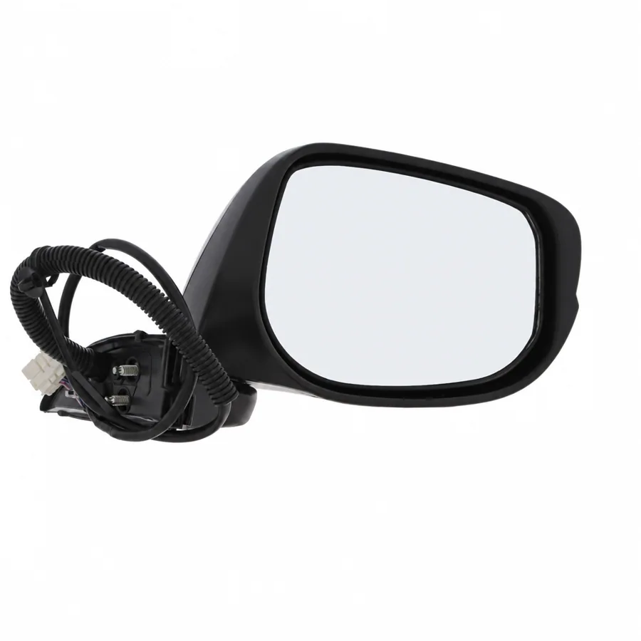 Honda Jazz Right Electric Complete Mirror Unit, Paintable - Black (2008–2016) — photograph 3