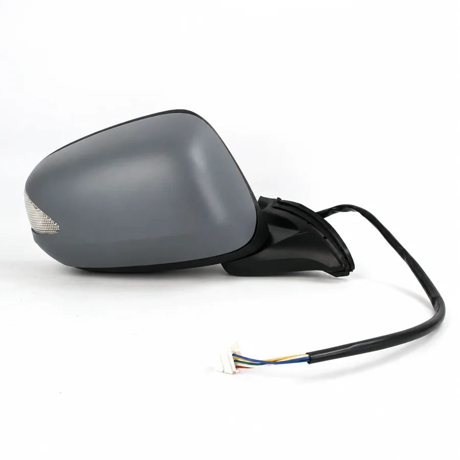 Honda Jazz Right Electric Complete Mirror Unit, Paintable - Black (2008–2016)