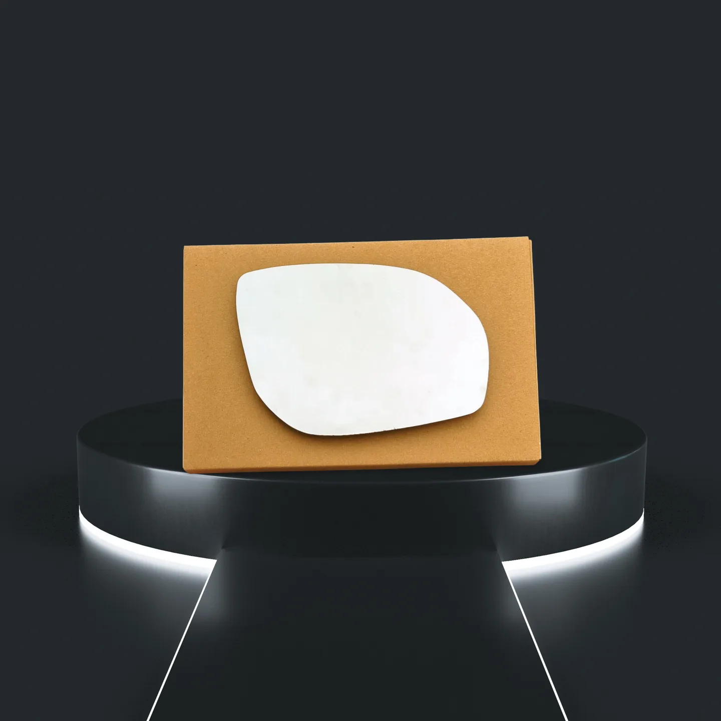 Honda Jazz Left Convex Stick-on Mirror Glass (2016–2024)