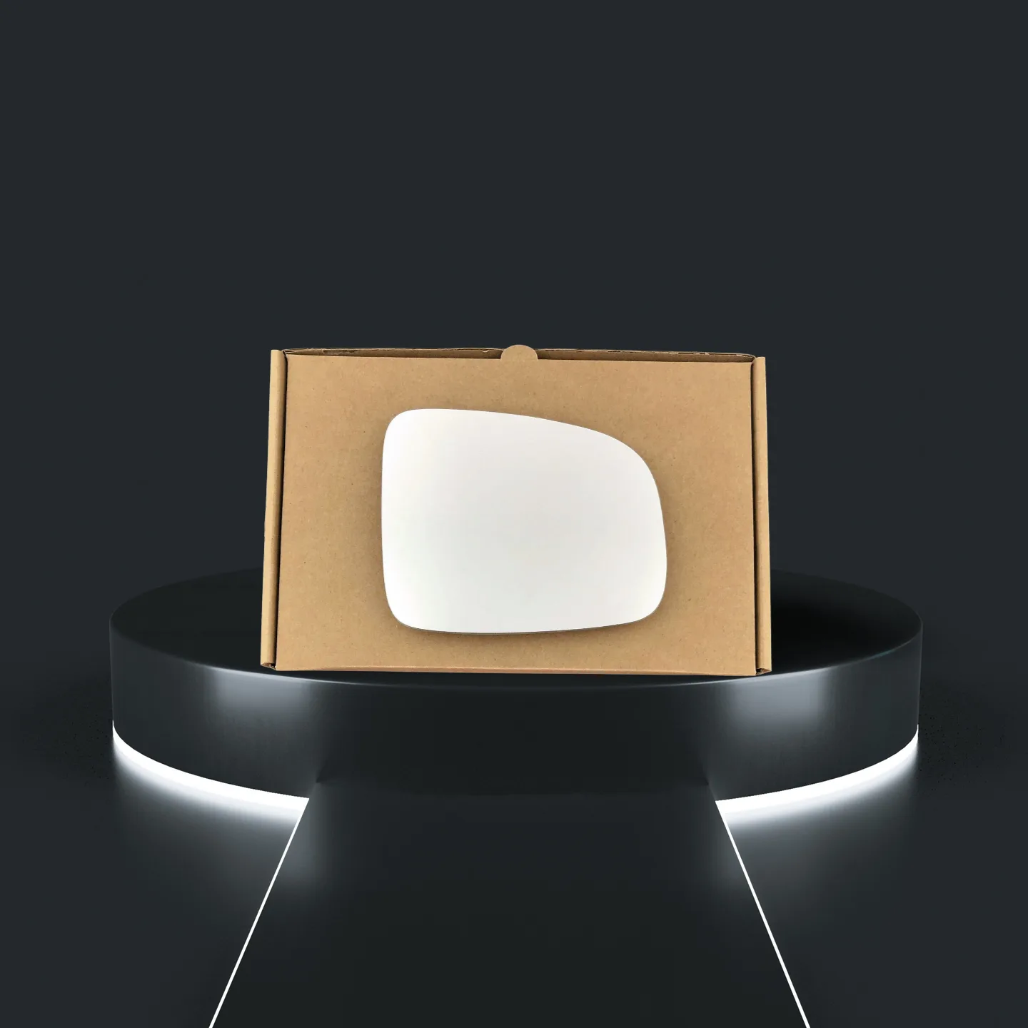 Honda Jazz Right Convex Stick-on Mirror Glass (2016–2024)