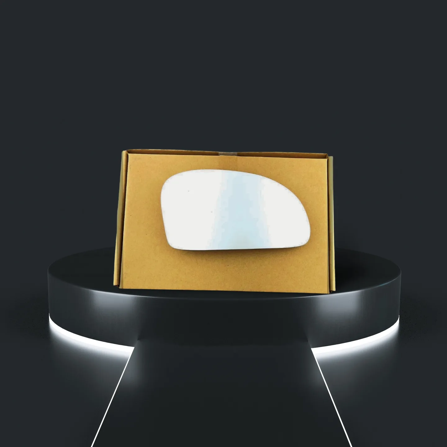 Hyundai Getz Right Convex Stick-on Mirror Glass (2002–2011)