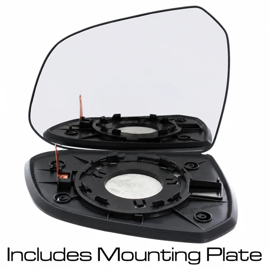 Hyundai i10 Left Convex Clip-on Mirror Glass (2013–2021)