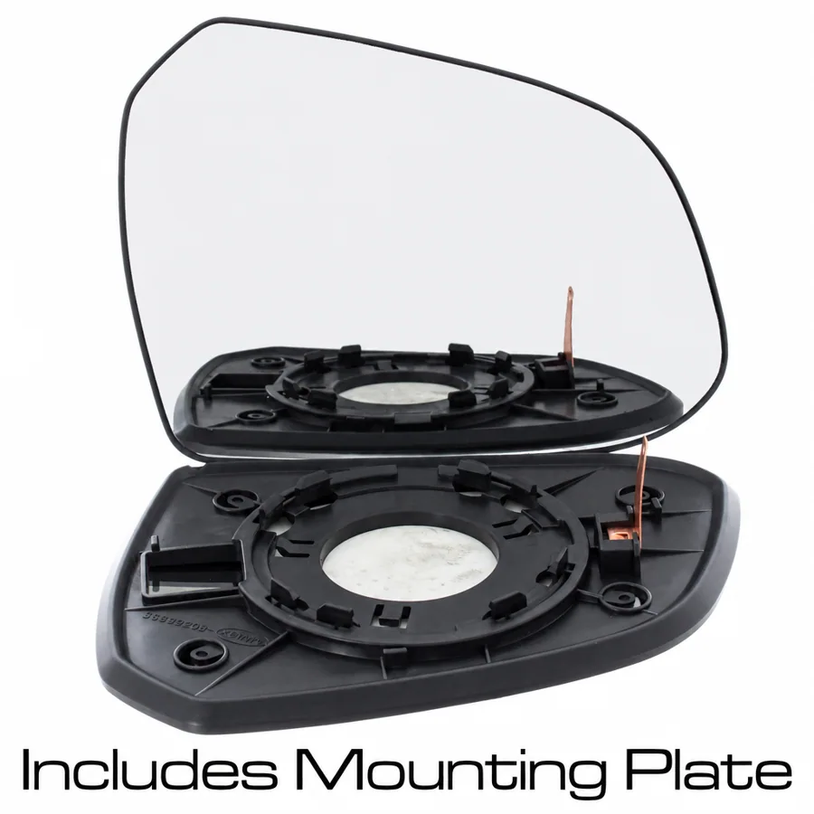 Hyundai i10 Right Convex Clip-on Mirror Glass (2013–2021)