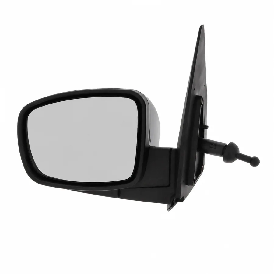 Hyundai i10 Left Complete Mirror Unit, Paintable - Black (2008–2011) — photograph 3