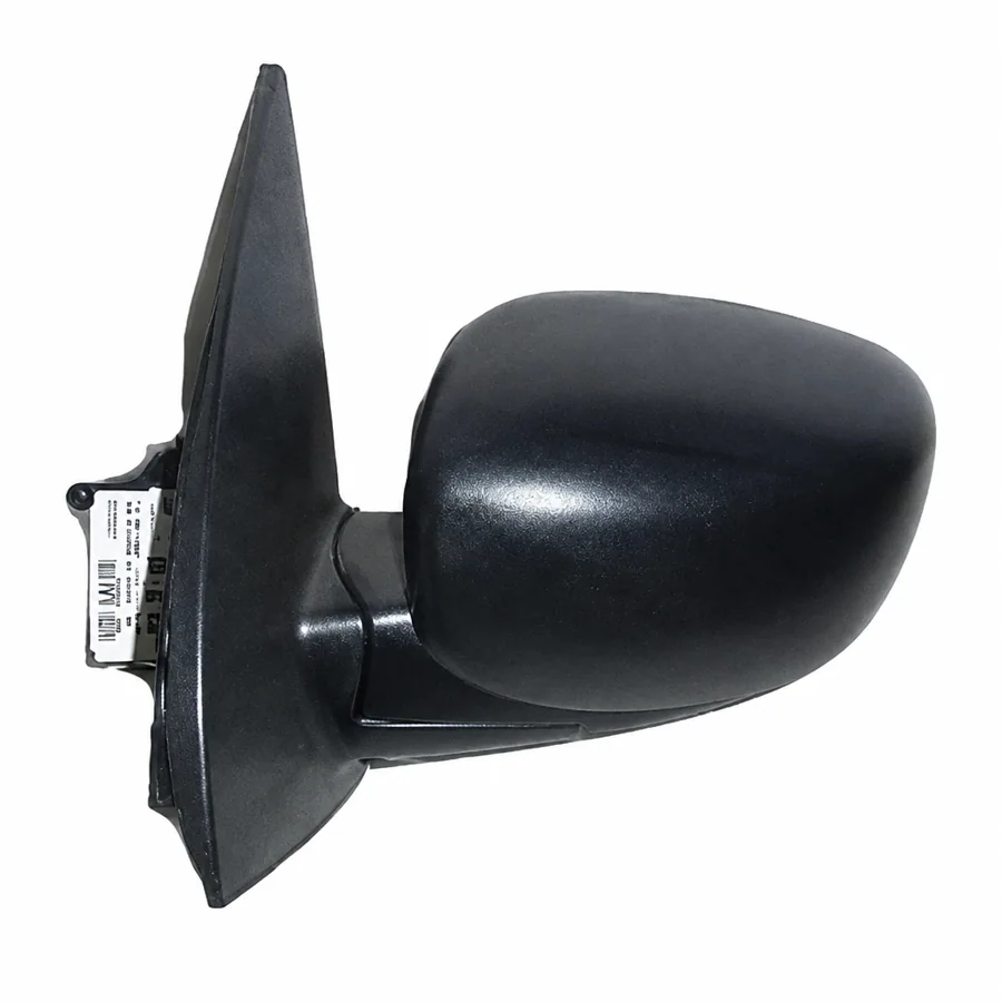 Hyundai i10 Left Complete Mirror Unit, Paintable - Black (2008–2011)