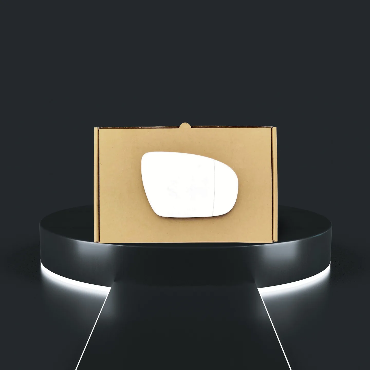 Hyundai i20 Right Wide Angle Stick-on Mirror Glass (2015–2021)