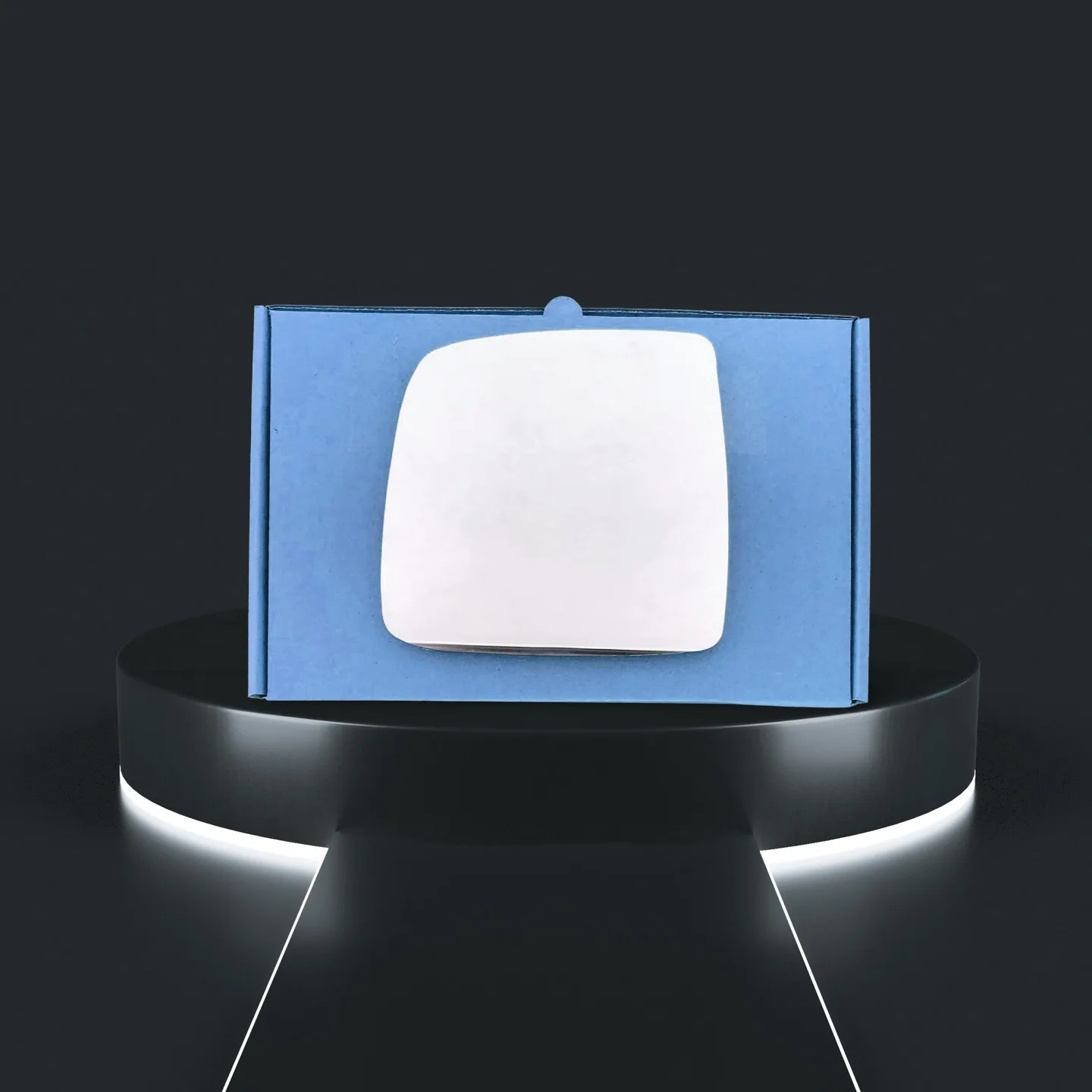 Hyundai iLoad Left Convex Stick-on Mirror Glass (2008–2020)