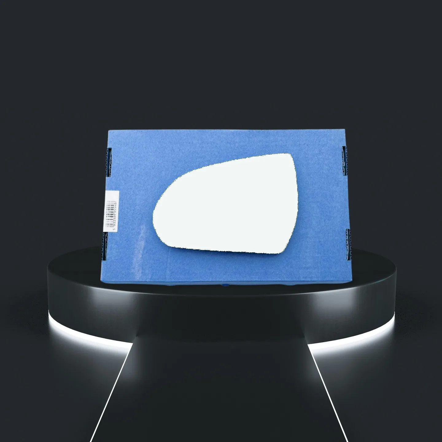 Hyundai Ioniq Left Convex Stick-on Mirror Glass (2016–2024)