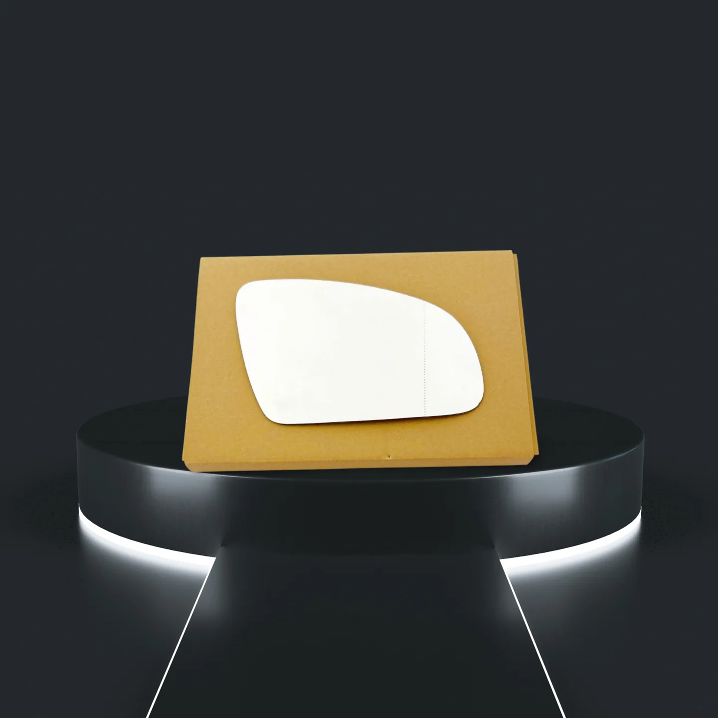 Hyundai Kona Right Wide Angle Stick-on Mirror Glass (2017–2021)