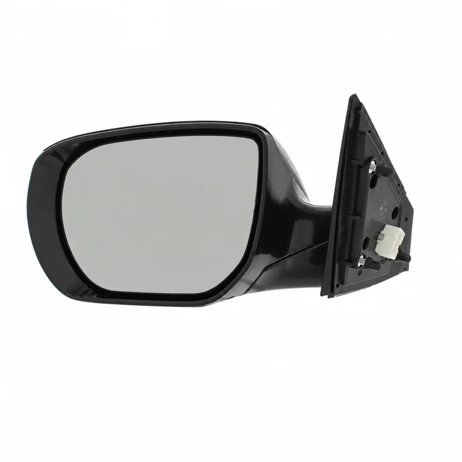 Hyundai Santa Fe Left Heated Electric Complete Mirror Unit, Paintable - Black (2012–2015) — photograph 2