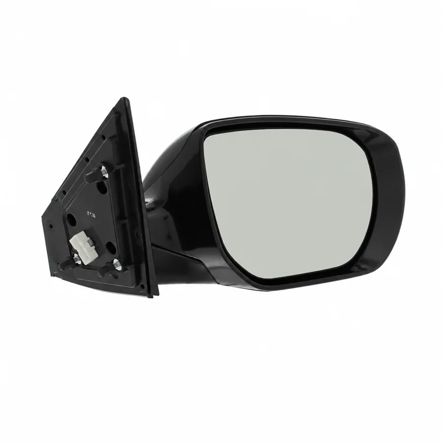 Hyundai Santa Fe Right Heated Electric Complete Mirror Unit, Paintable - Black (2012–2015) — photograph 2