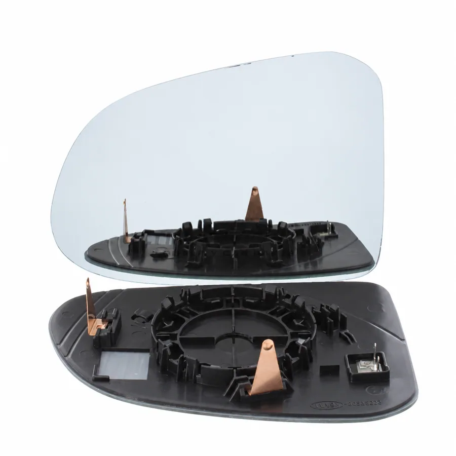 Hyundai Santa Fe Left Heated Convex Mirror Glass (2018–2025)