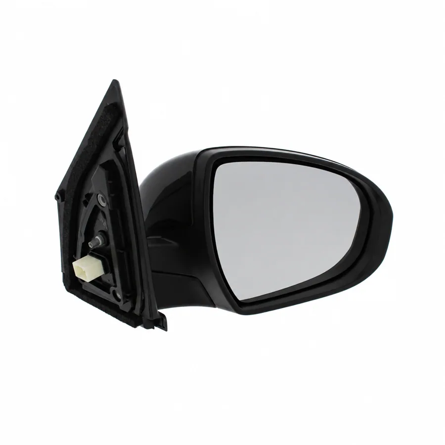 Hyundai Tucson Right Heated Electric Complete Mirror Unit, Paintable - Black (2015–2018) — photograph 2