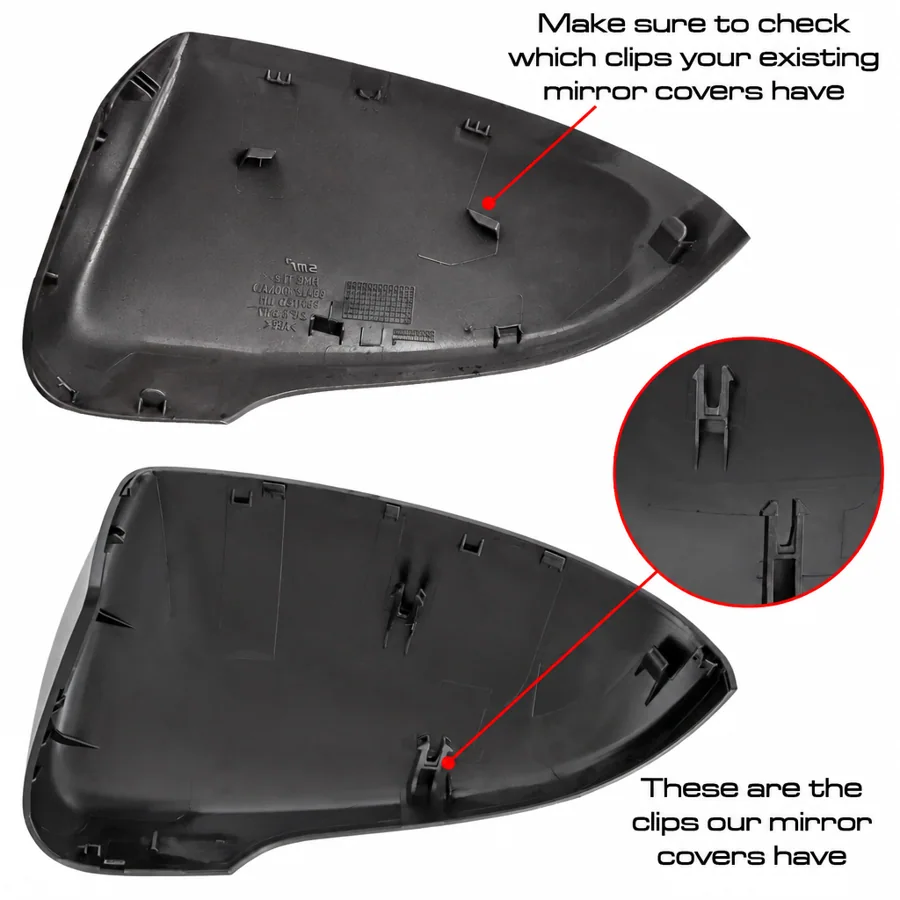 Hyundai Tucson Right Paintable - Black Mirror Cover (2015–2021) — To Suit Mirror With Indicator