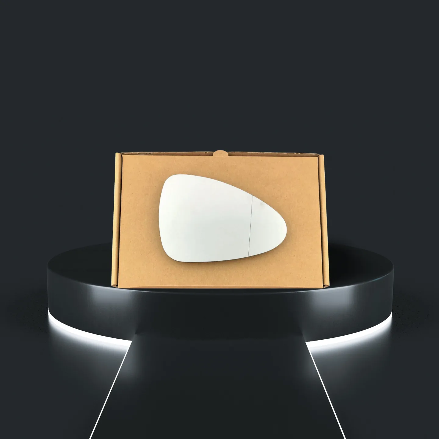 Infiniti QX30 Right Wide Angle Stick-on Mirror Glass (2015–2020)