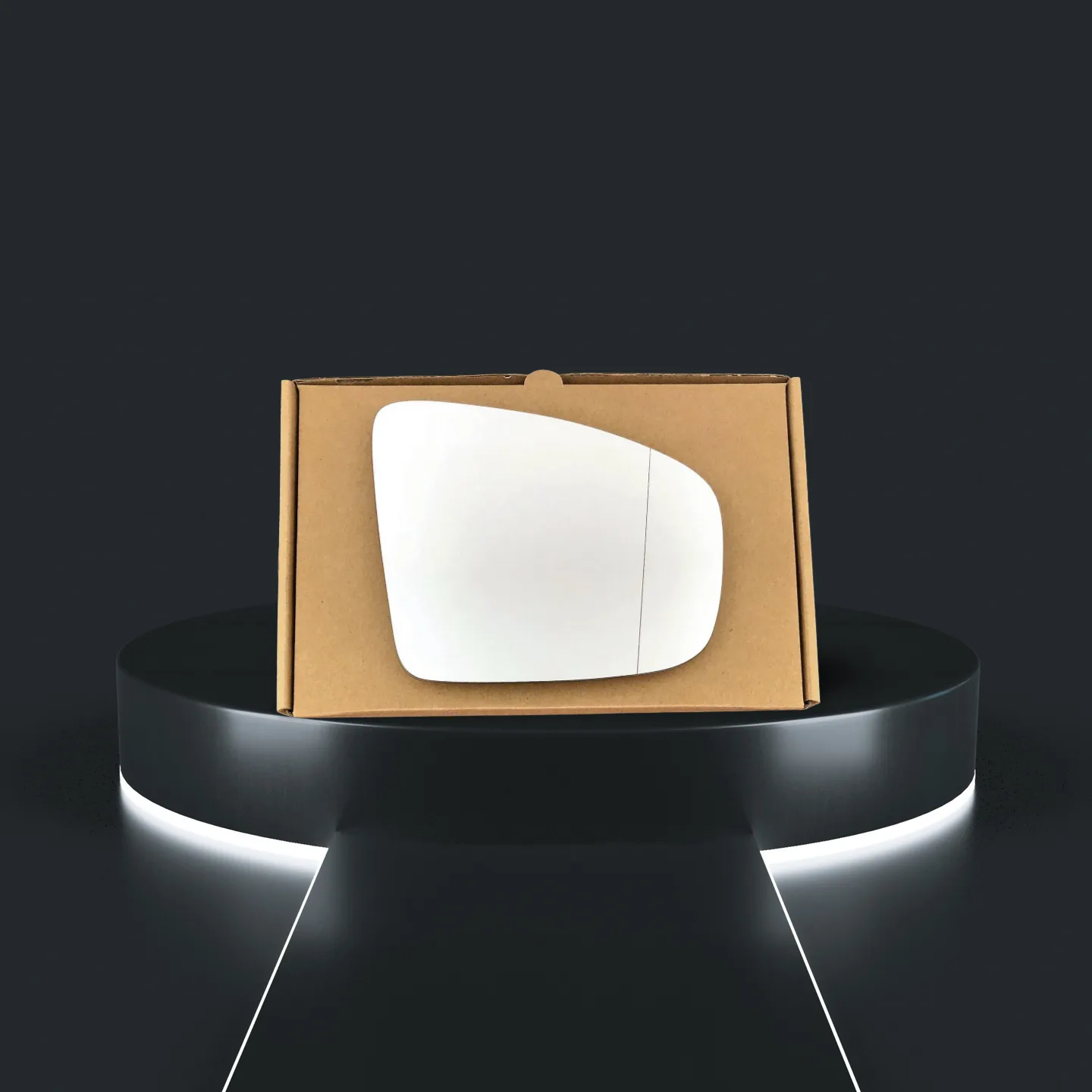 Infiniti QX50 Right Wide Angle Stick-on Mirror Glass (2013–2020)