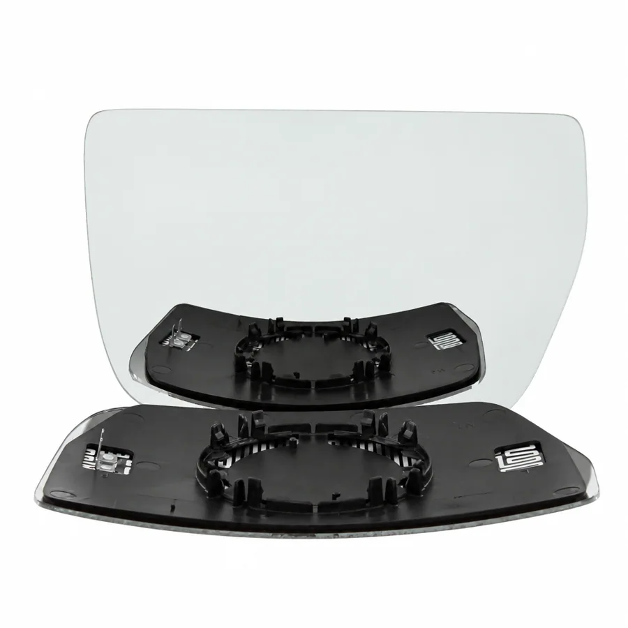 Iveco Daily Right Heated Convex Clip-on Mirror Glass (2006 onwards) — Lower Dead Angle - To Suit Manual or Heated Mirror