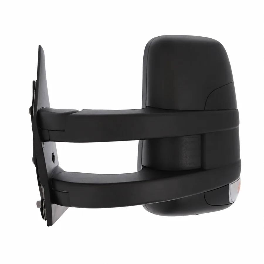 Iveco Daily Left Heated Electric Complete Mirror Unit, Black - Textured (2006–2014)