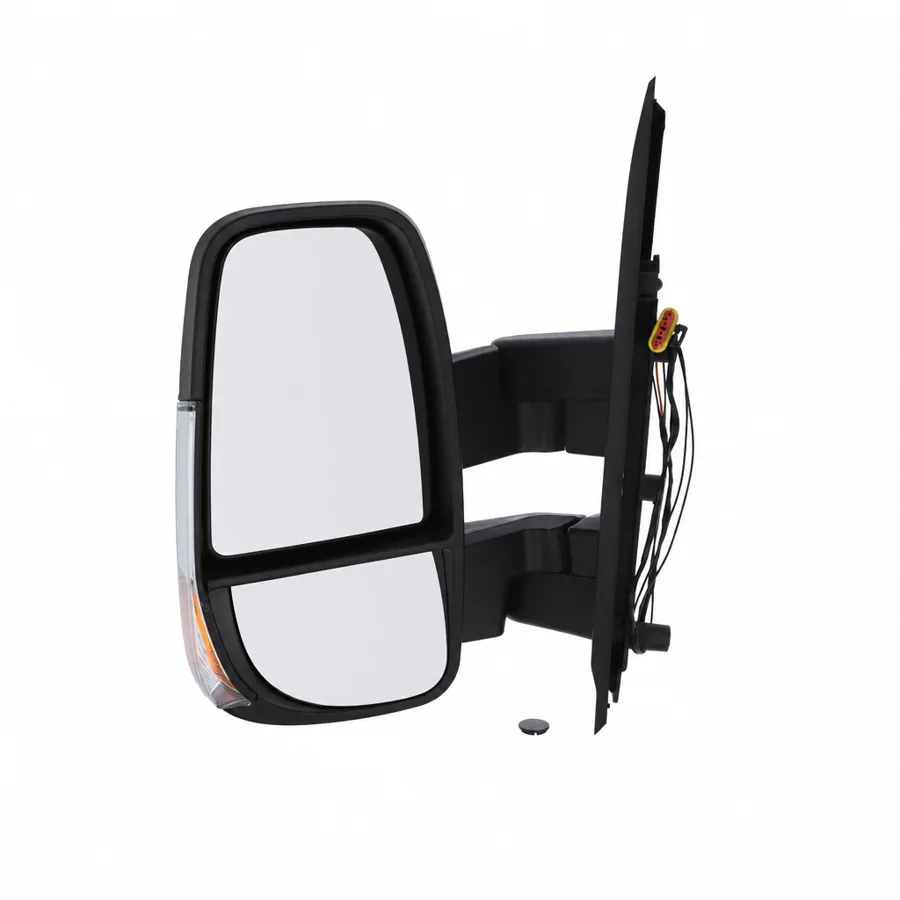 Iveco Daily Left Complete Mirror Unit, Black - Textured (2014 onwards) — photograph 2