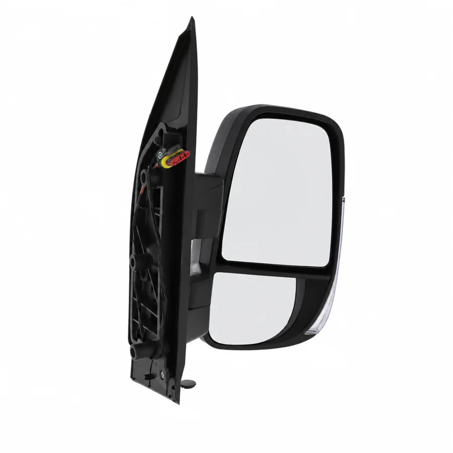 Iveco Daily Right Complete Mirror Unit, Black - Textured (2014 onwards) — photograph 2