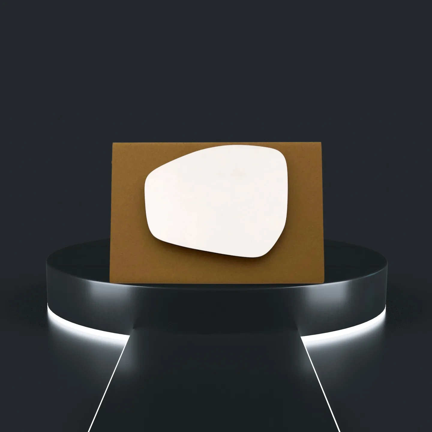 Jaguar/Daimler F Pace Right Convex Stick-on Mirror Glass (2016–2024)