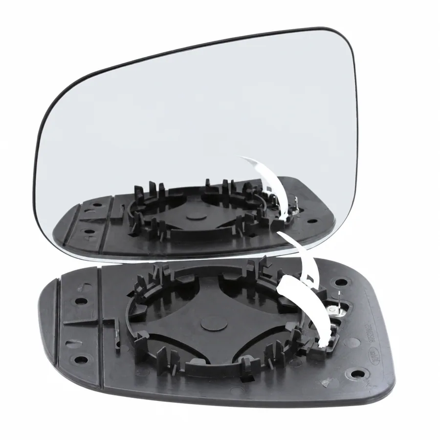 Jaguar/Daimler XE Left Heated Convex Clip-on Mirror Glass (2015–2025)