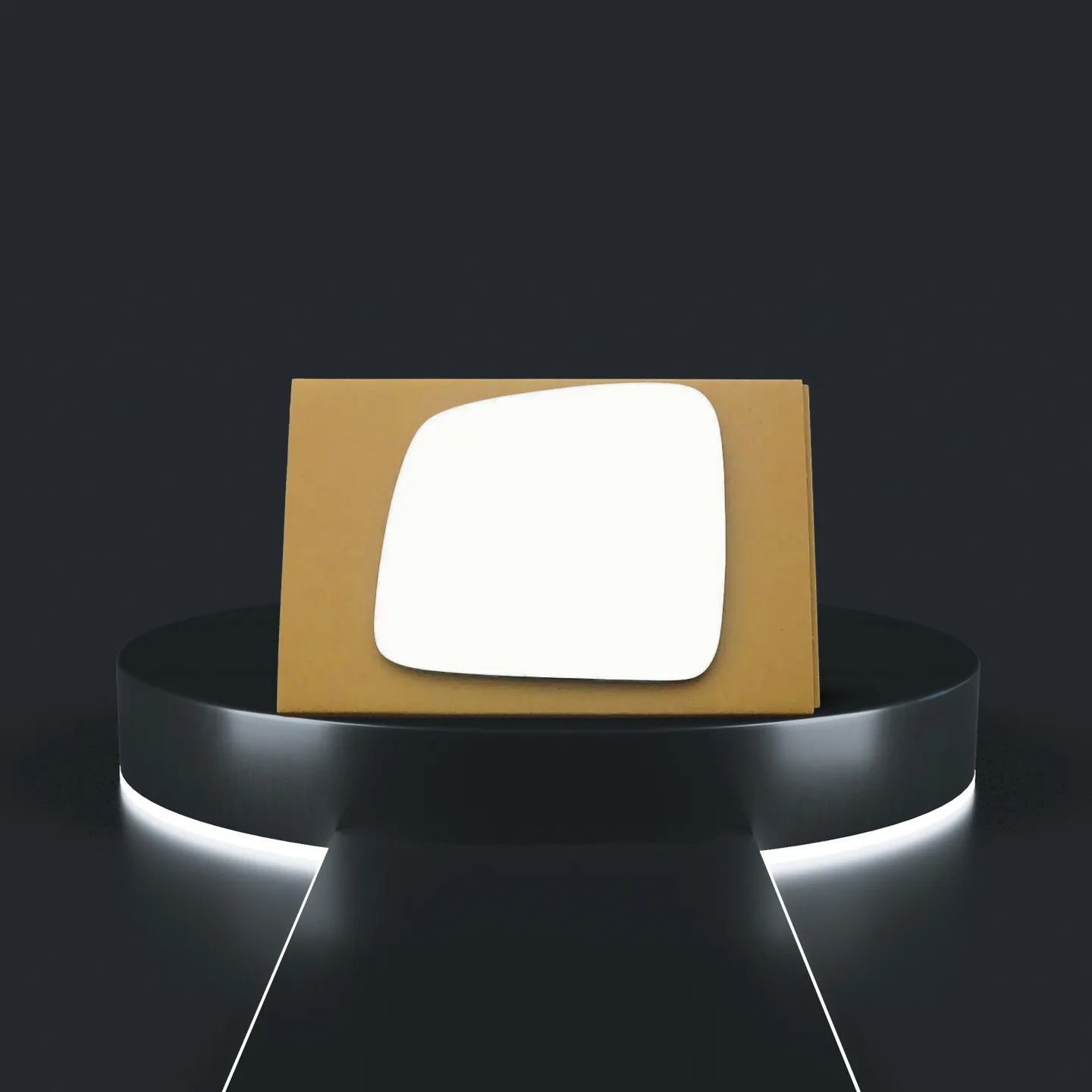 Jeep Grand Cherokee Left Convex Stick-on Mirror Glass (2011–2018)
