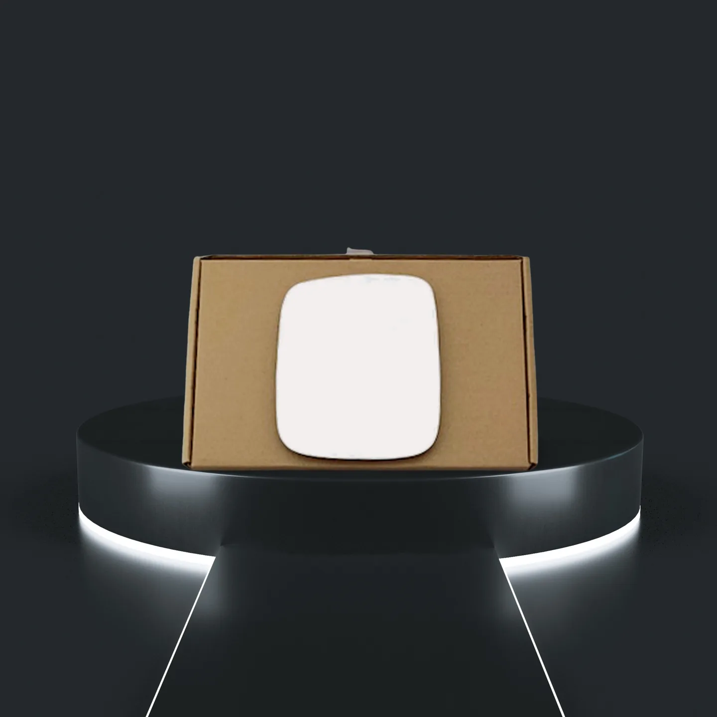 Jeep Renegade Left Wide Angle Stick-on Mirror Glass (2014–2020)