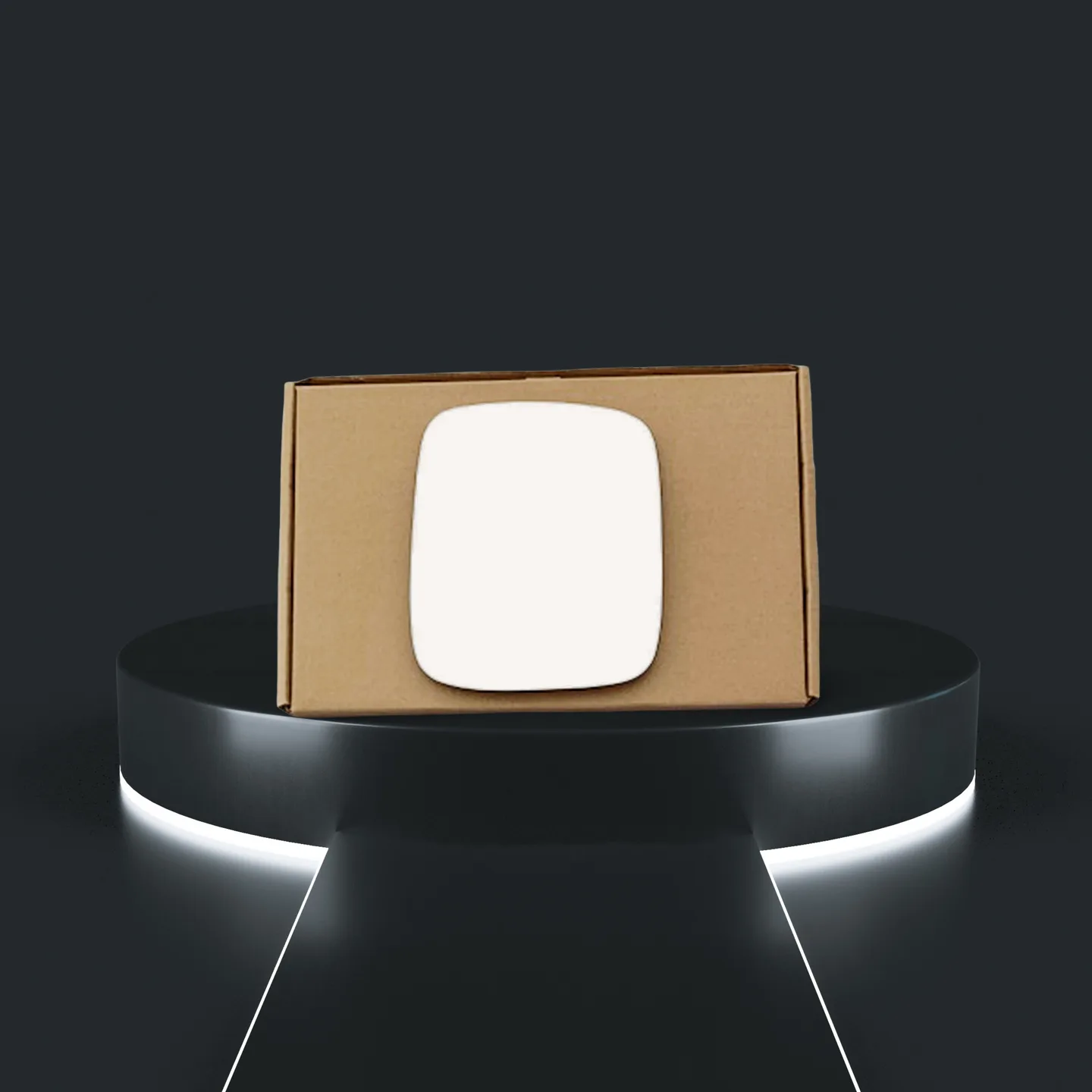 Jeep Renegade Right Wide Angle Stick-on Mirror Glass (2014–2020)