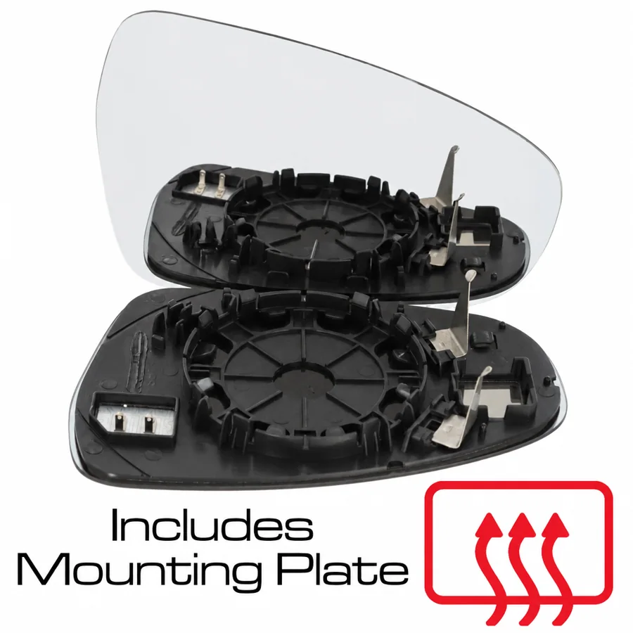 Kia Ceed Right Heated Convex Mirror Glass (2018–2025)