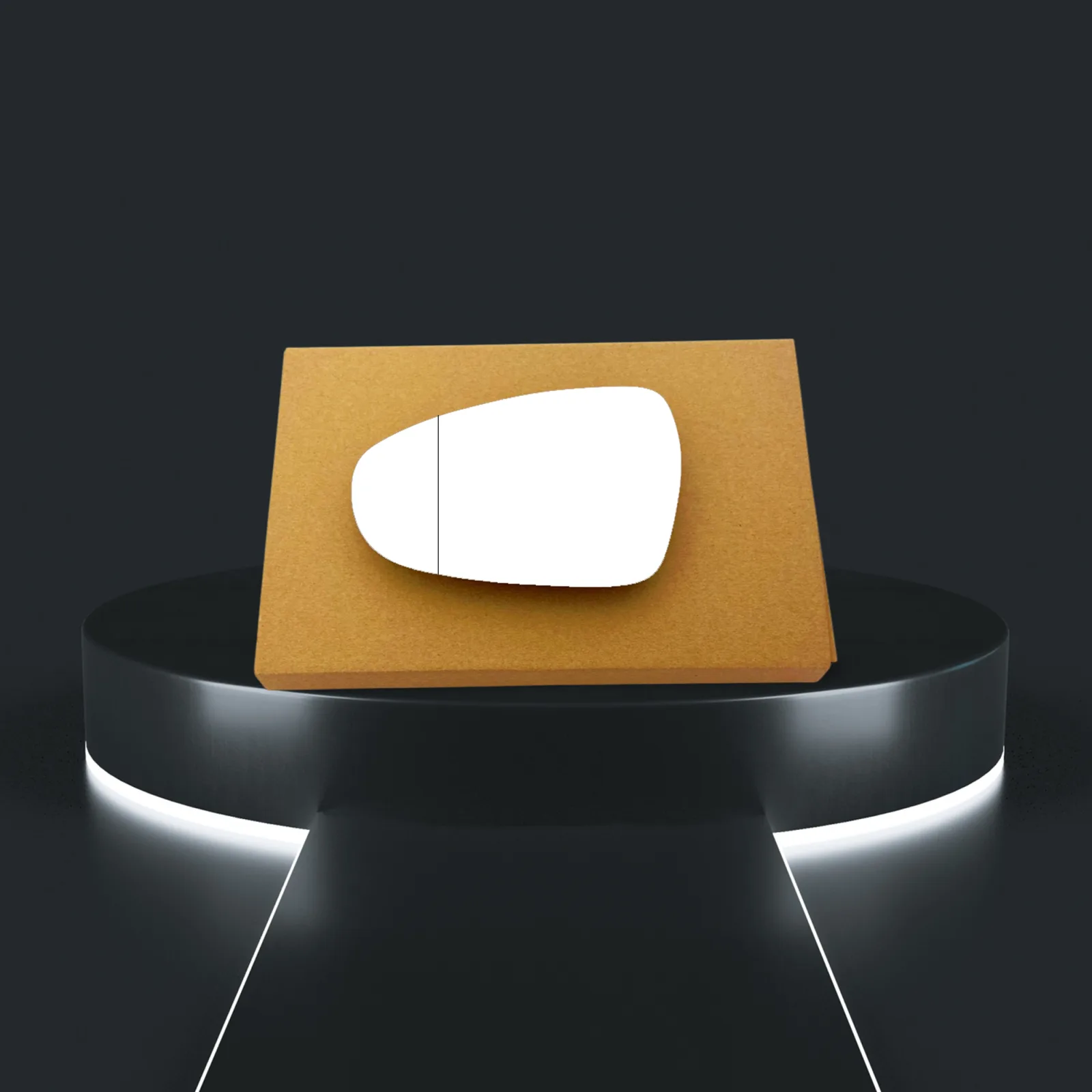 Kia Ceed Left Convex Stick-on Mirror Glass (2019 onwards)