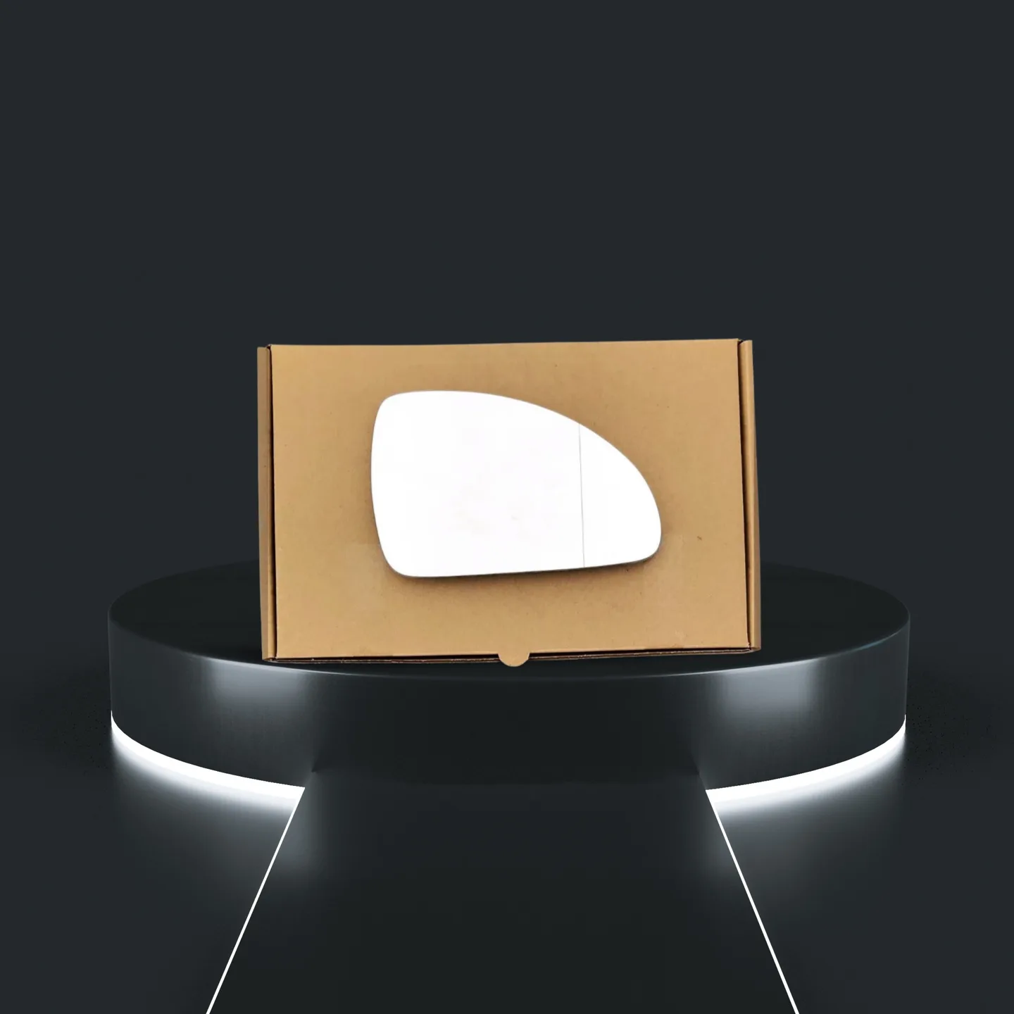 Kia Ceed Right Wide Angle Stick-on Mirror Glass (2006–2009)