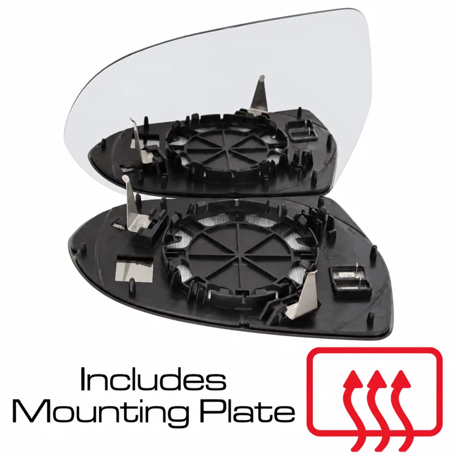Kia e-Niro Left Heated Convex Mirror Glass (2018–2023)