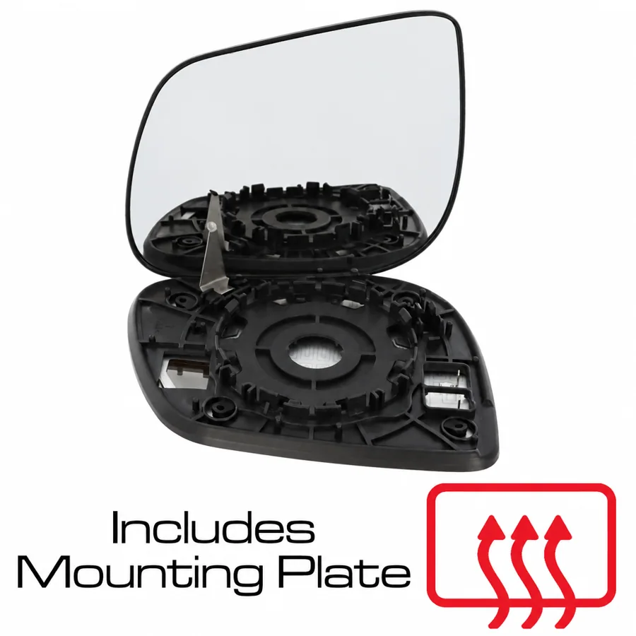 Kia Picanto Left Heated Convex Mirror Glass (2017 onwards)