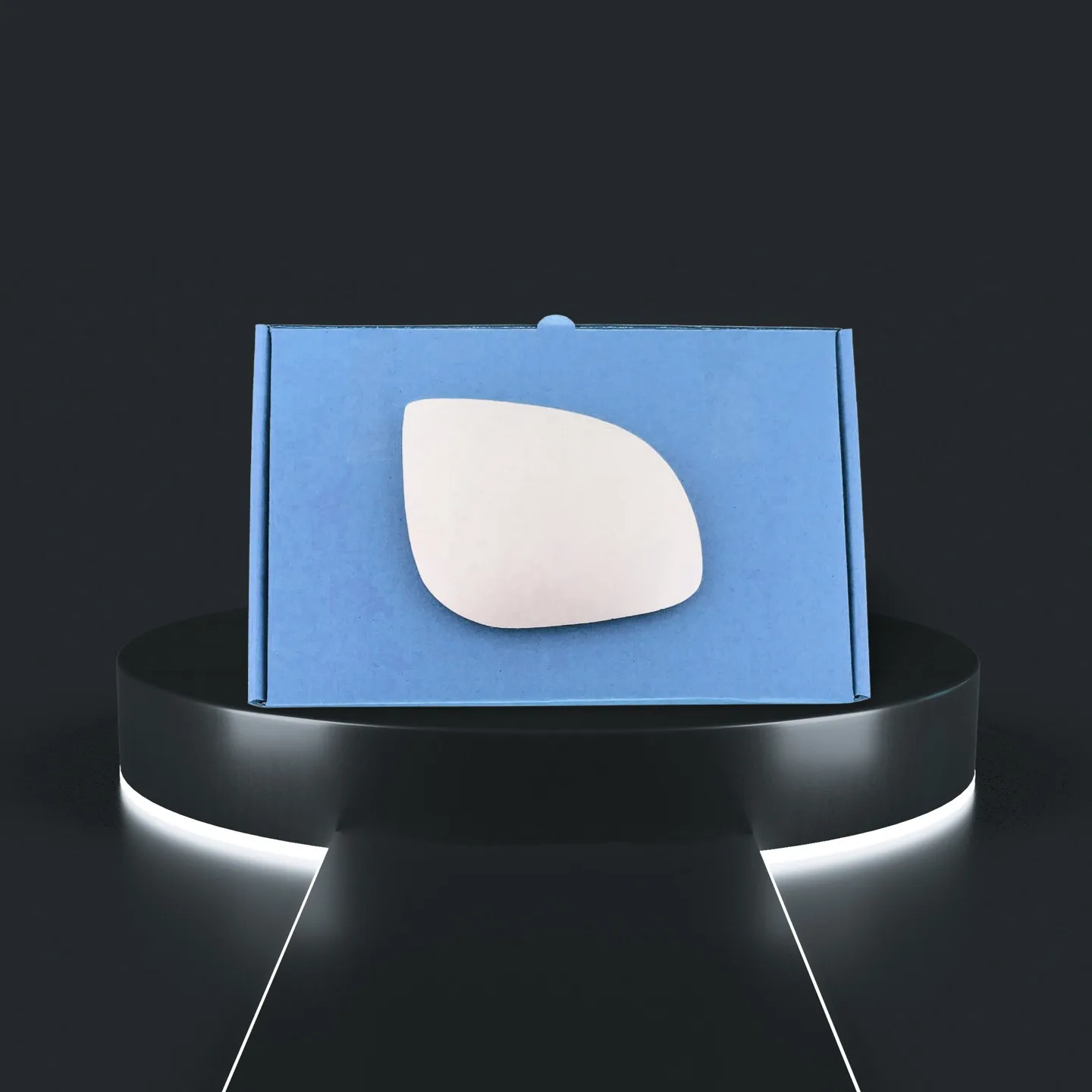 Kia Picanto Right Wide Angle Stick-on Mirror Glass (2007–2011)