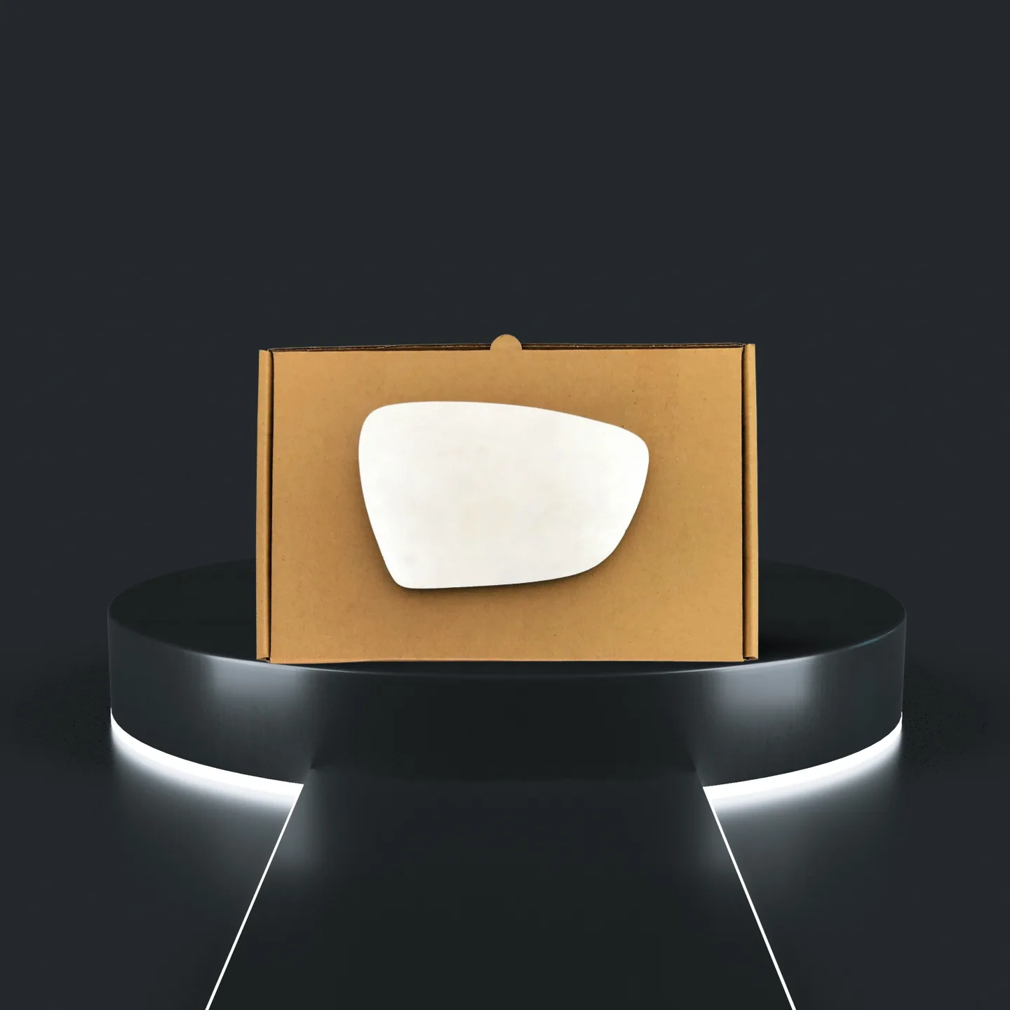 Kia Pro Ceed Right Wide Angle Stick-on Mirror Glass (2012–2019)