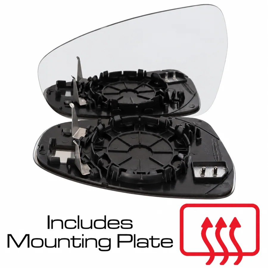 Kia ProCeed Left Heated Convex Mirror Glass (2019–2025)