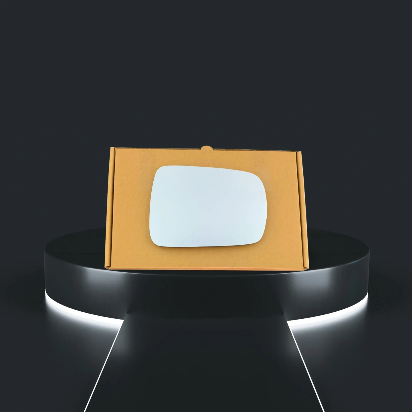 Kia Sedona Right Convex Stick-on Mirror Glass (2006–2012)