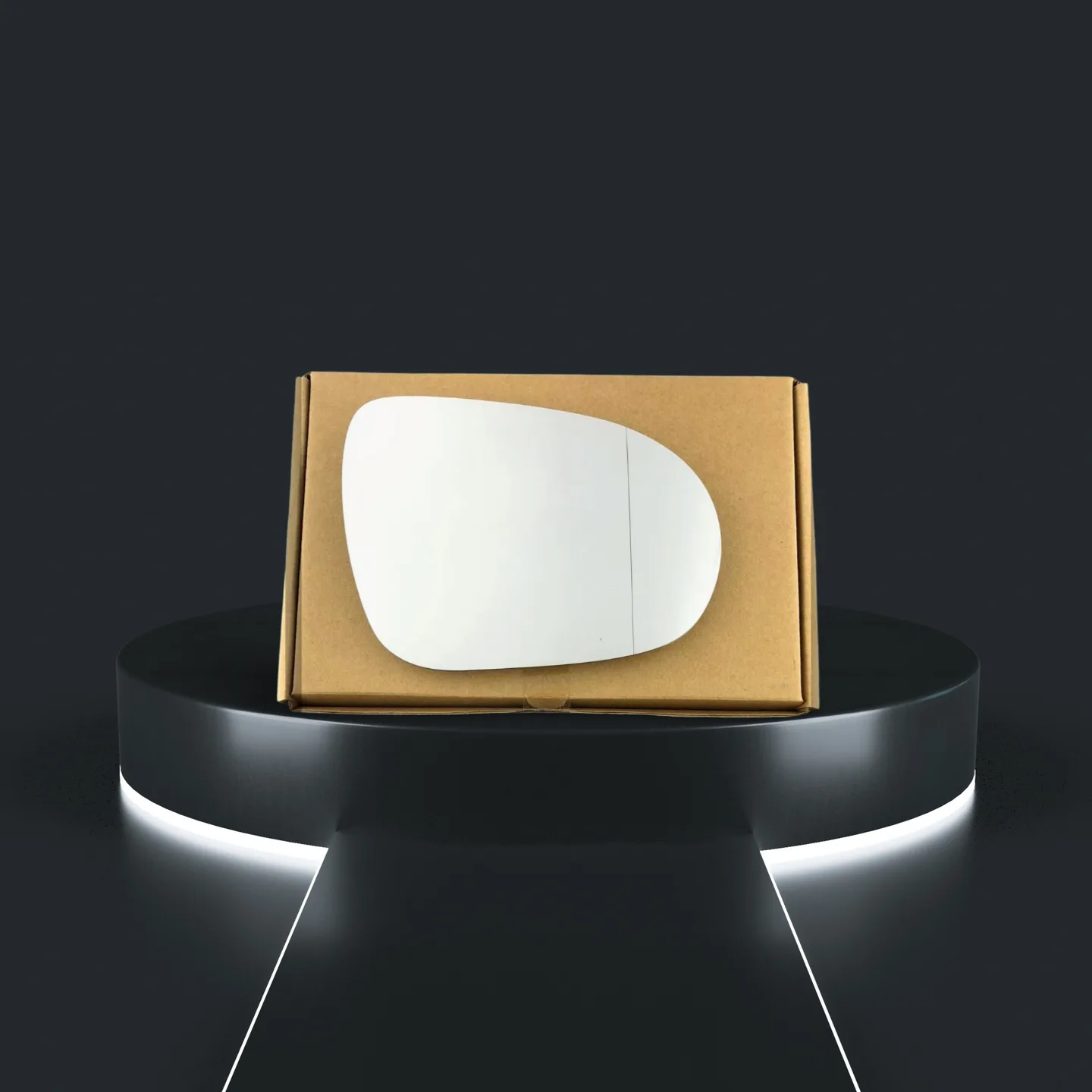 Kia Sorento Right Convex Stick-on Mirror Glass (2015–2020)