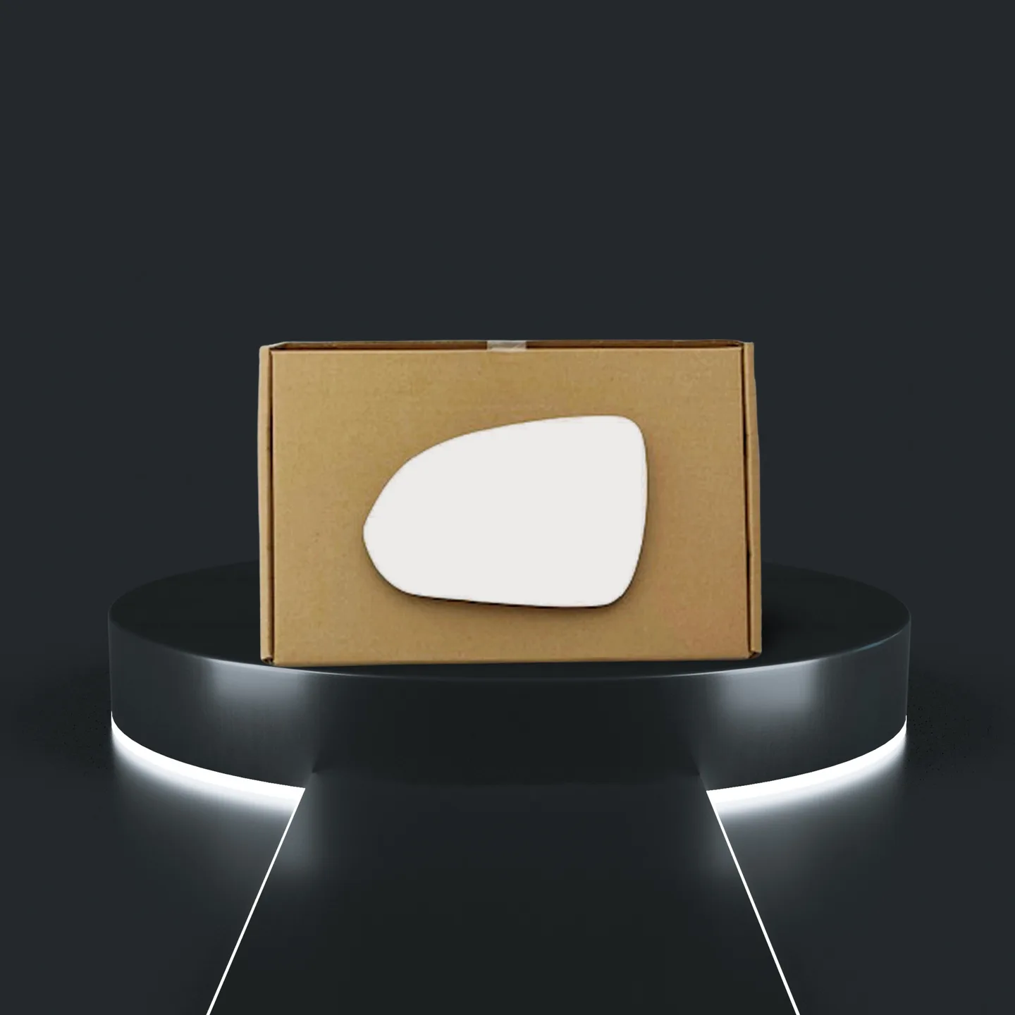 Kia Stonic Left Wide Angle Stick-on Mirror Glass (2017–2020)