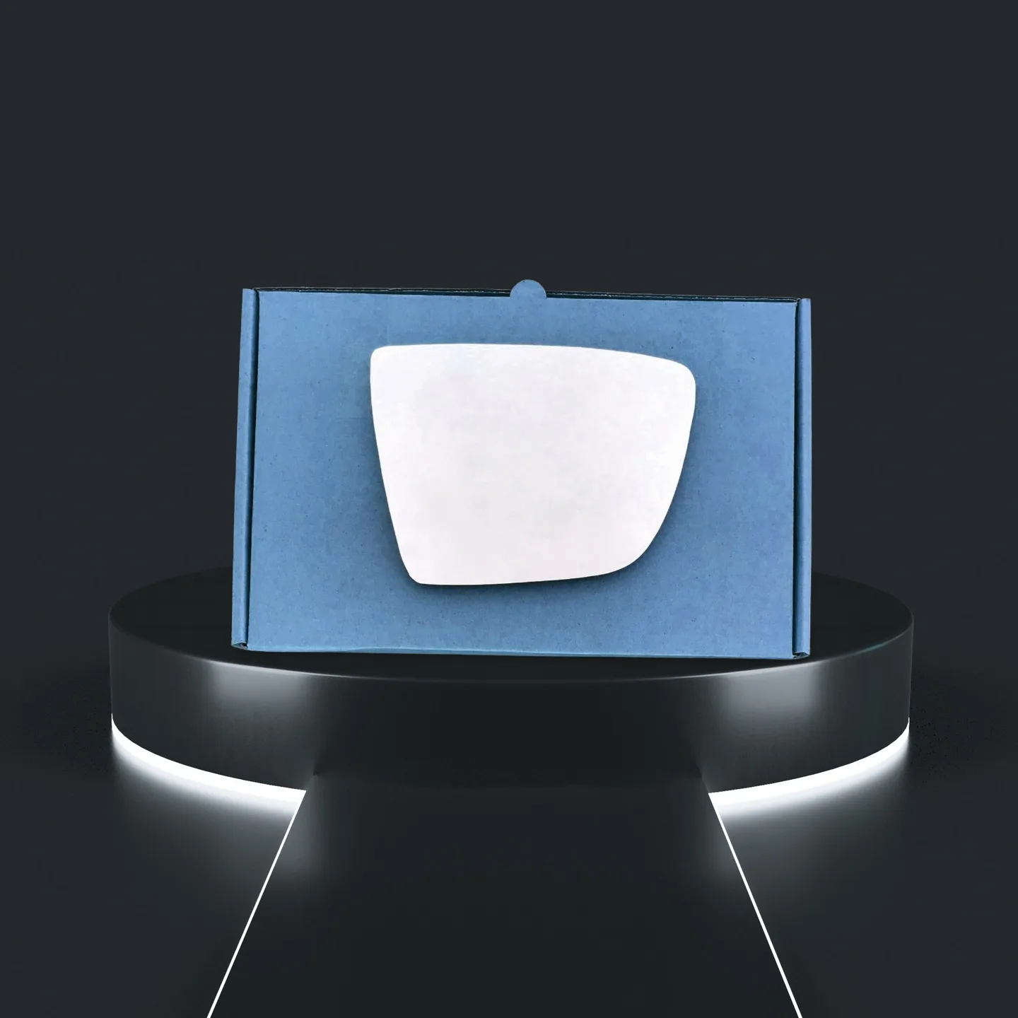 Kia Venga Right Convex Stick-on Mirror Glass (2009–2020)