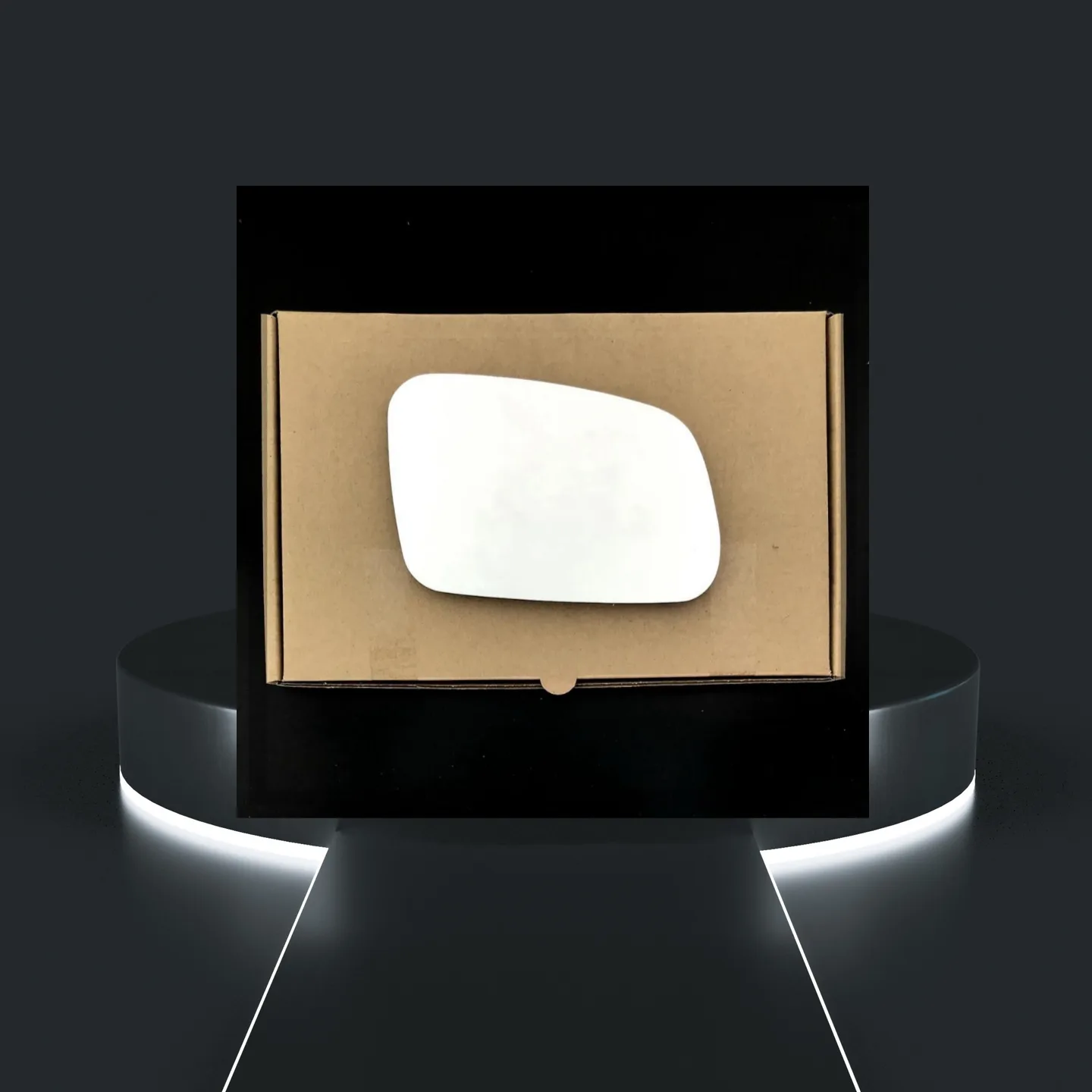 Land Rover Discovery Right Convex Stick-on Mirror Glass (1998–2004)
