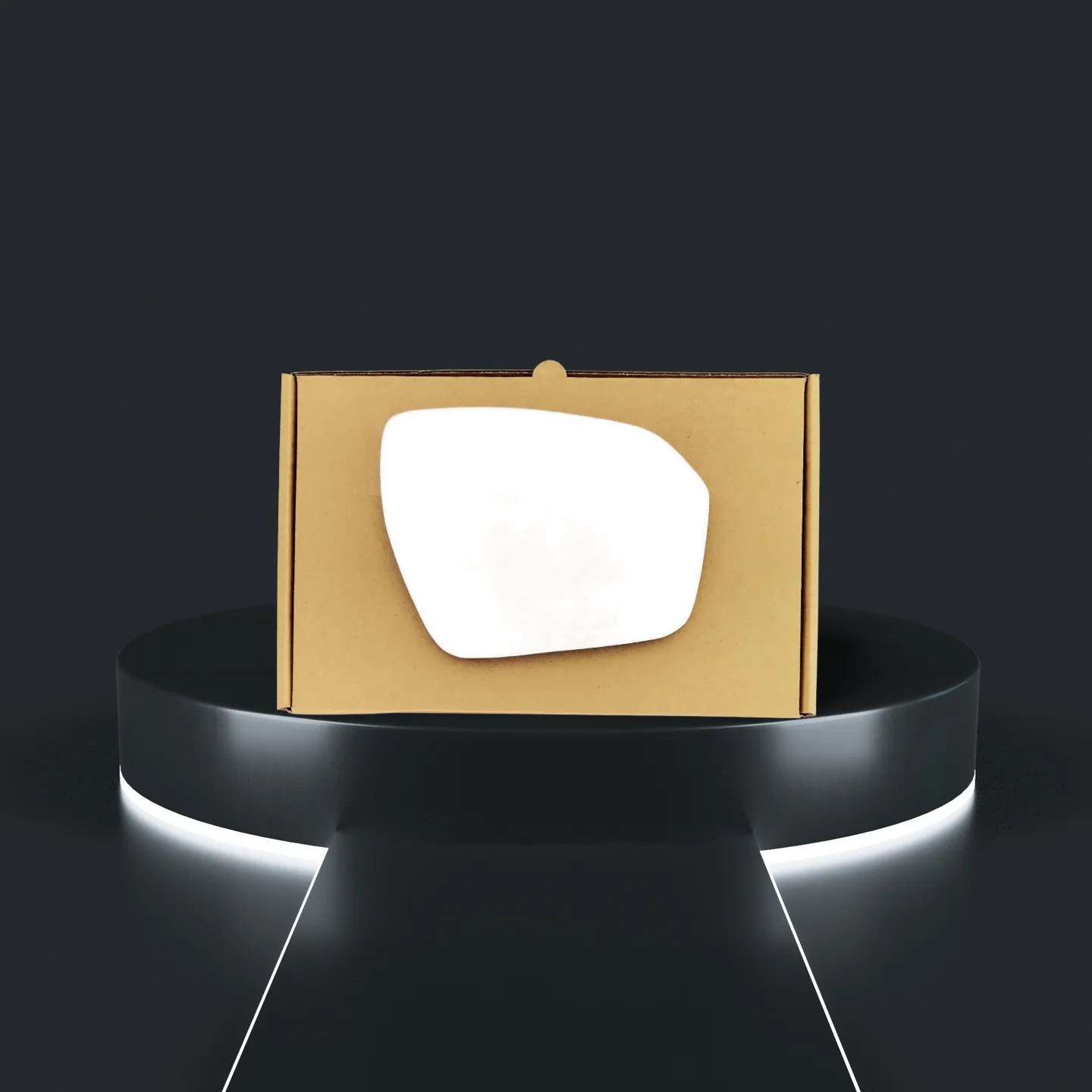 Land Rover Range Rover Evoque Right Convex Stick-on Mirror Glass (2011–2014)