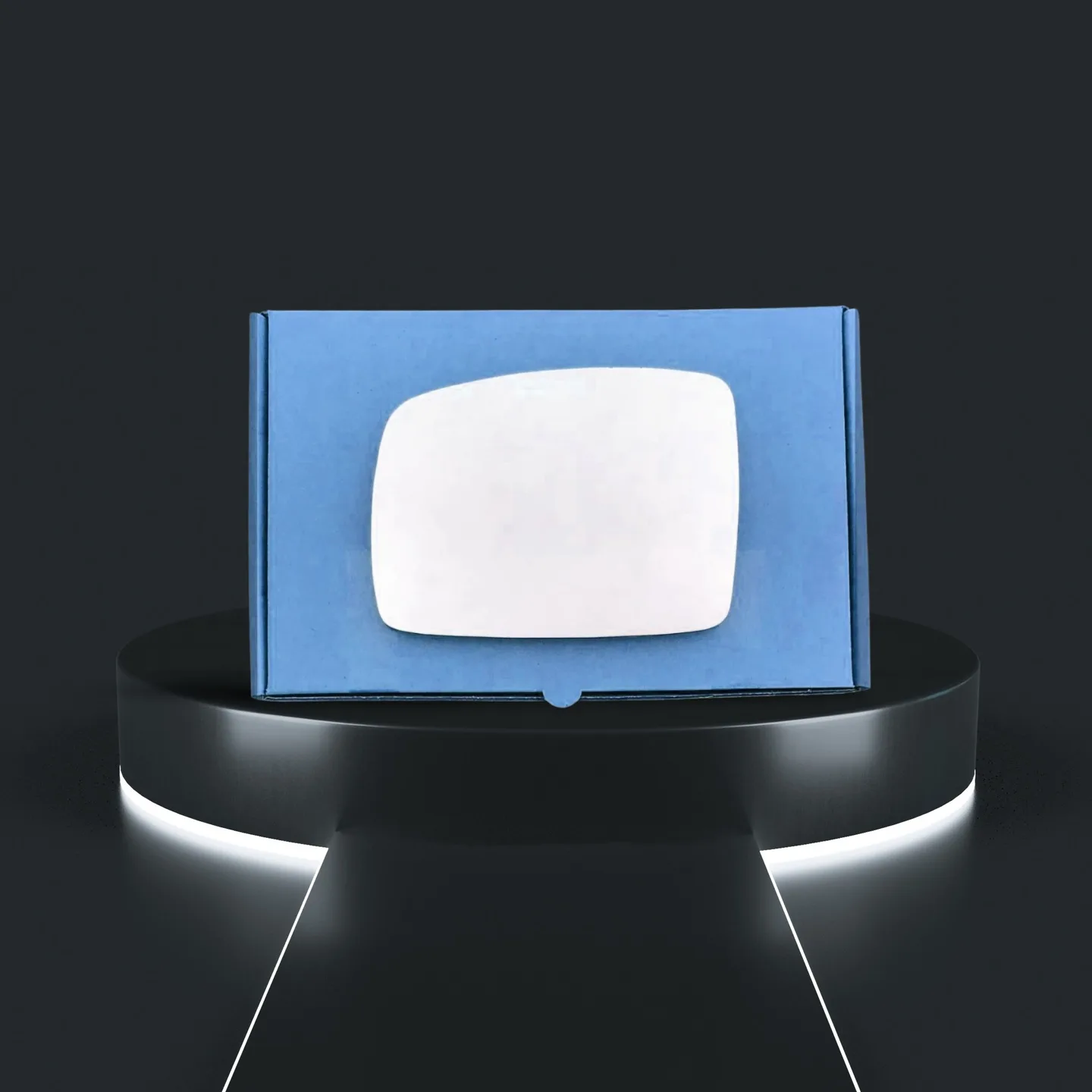 Land Rover Range Rover Sport Left Convex Stick-on Mirror Glass (2005–2008)