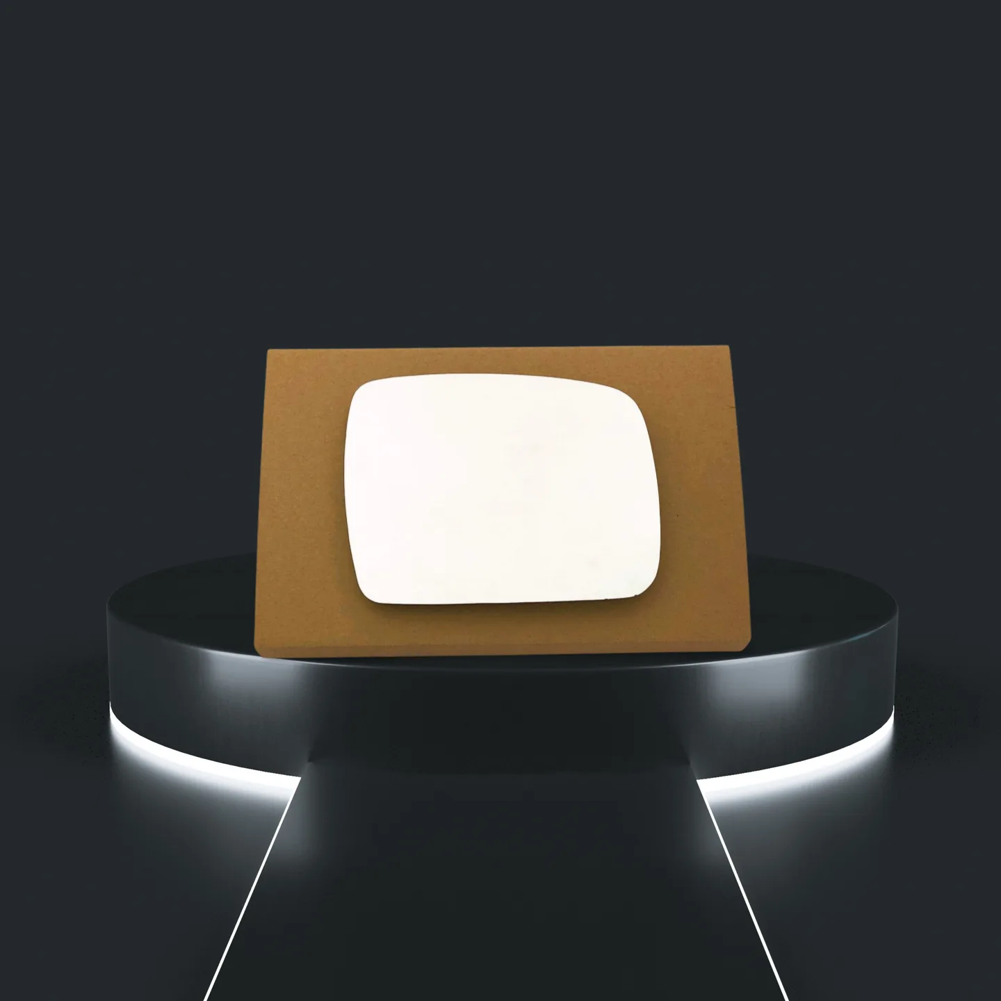 Land Rover Range Rover Sport Right Convex Stick-on Mirror Glass (2009–2013)