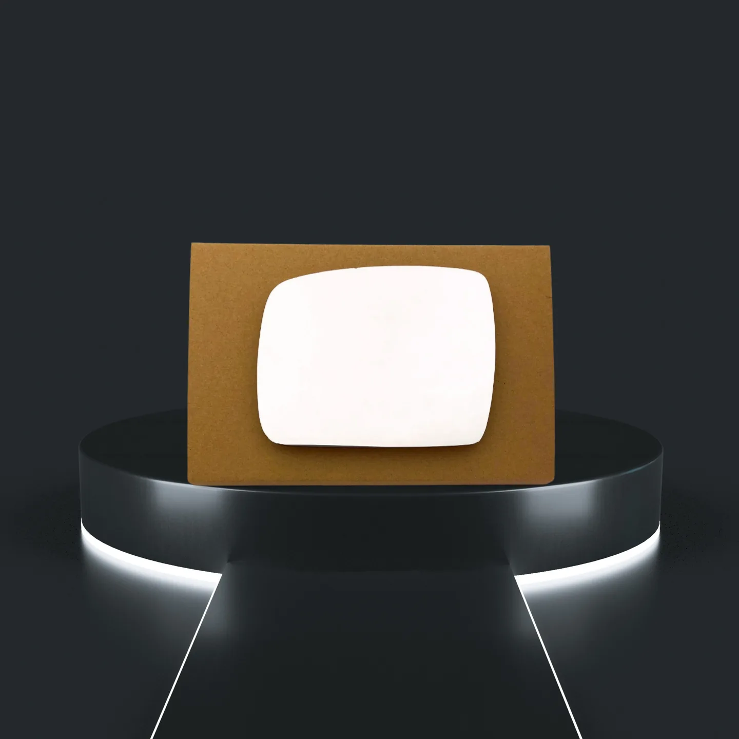 Land Rover Range Rover Left Wide Angle Stick-on Mirror Glass (2010–2013)